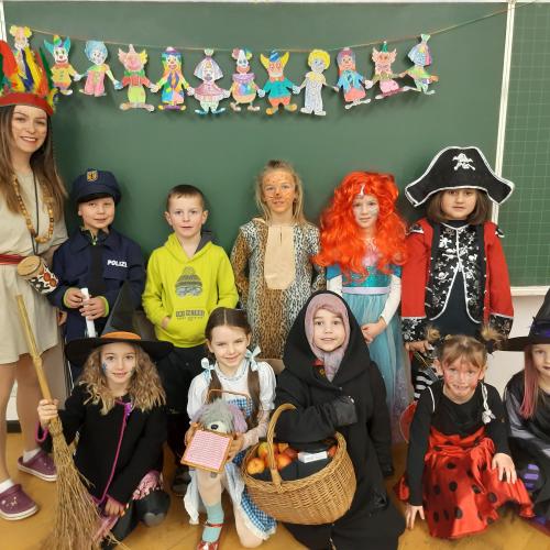 Faschingsfeier mit Kindern