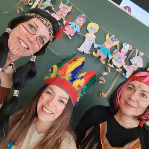 Faschingsfeier mit Kindern