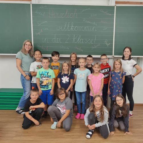 Klassenfoto 1. Schultag