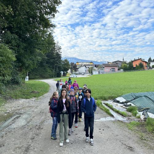 Ausflug zum Vomper Waldspielplatz
