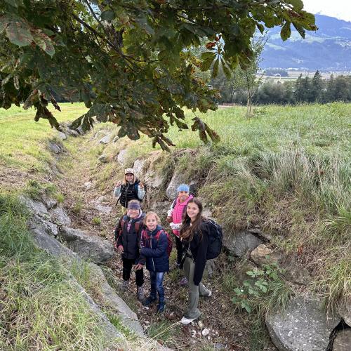 Ausflug zum Vomper Waldspielplatz