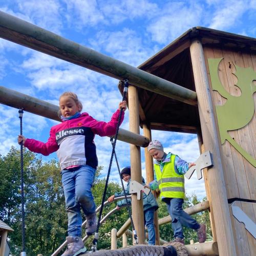 Ausflug zum Spielplatz