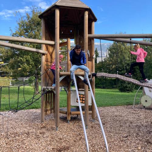 Ausflug zum Spielplatz