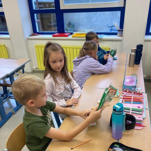 Bäuerinnen in der Schule