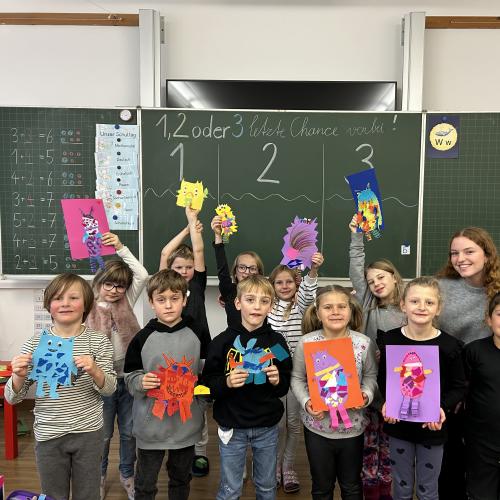 Kinder in der Klasse