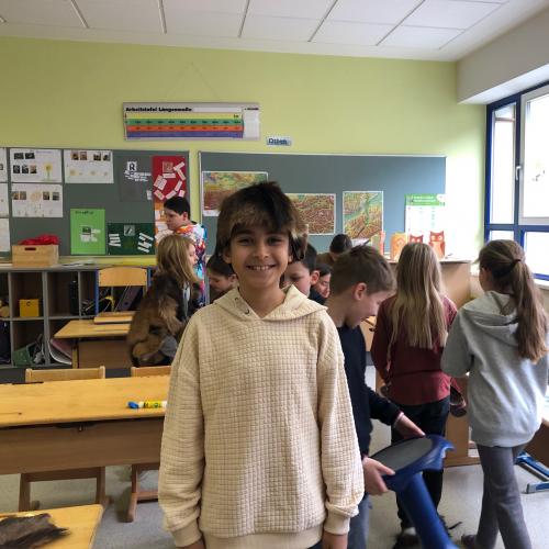 Schulkinder beim Workshop