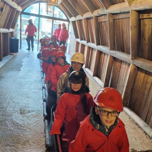 Besuch Silberbergwerk
