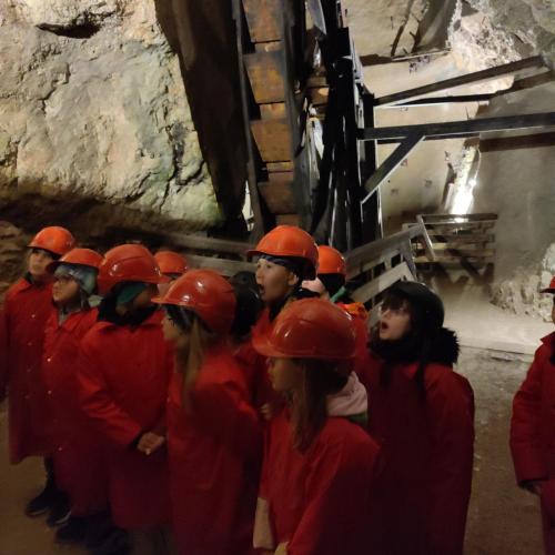 Besuch Silberbergwerk