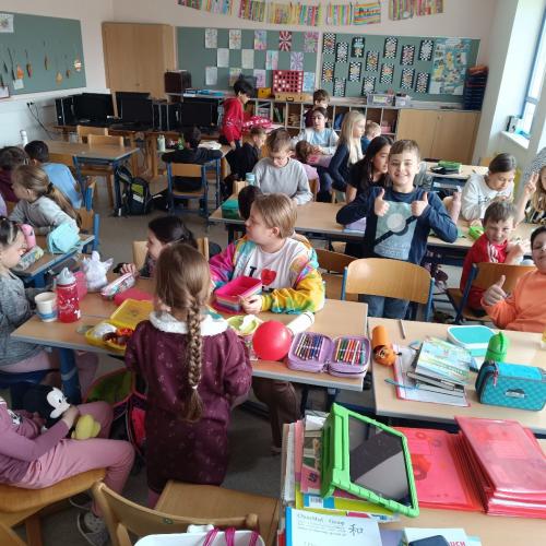 Kinder beim Vorlesetag