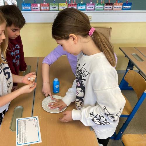 Kinder beim Vorlesetag