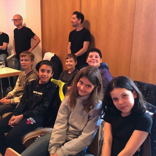 Musicalbesuch einer Schulklasse