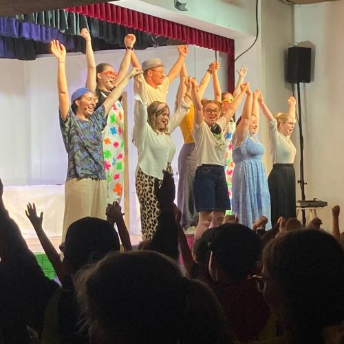 Musicalbesuch einer Schulklasse