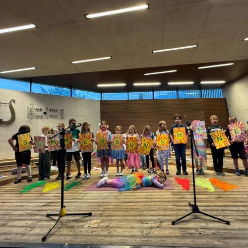 Kinder beim Sommerfest
