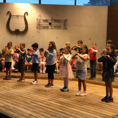 Kinder beim Sommerfest