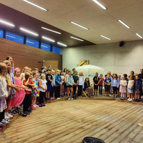 Kinder beim Sommerfest