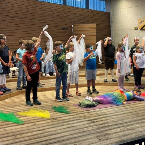 Kinder beim Sommerfest