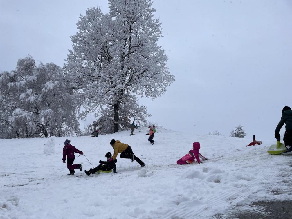 Große Pause im Freien 2