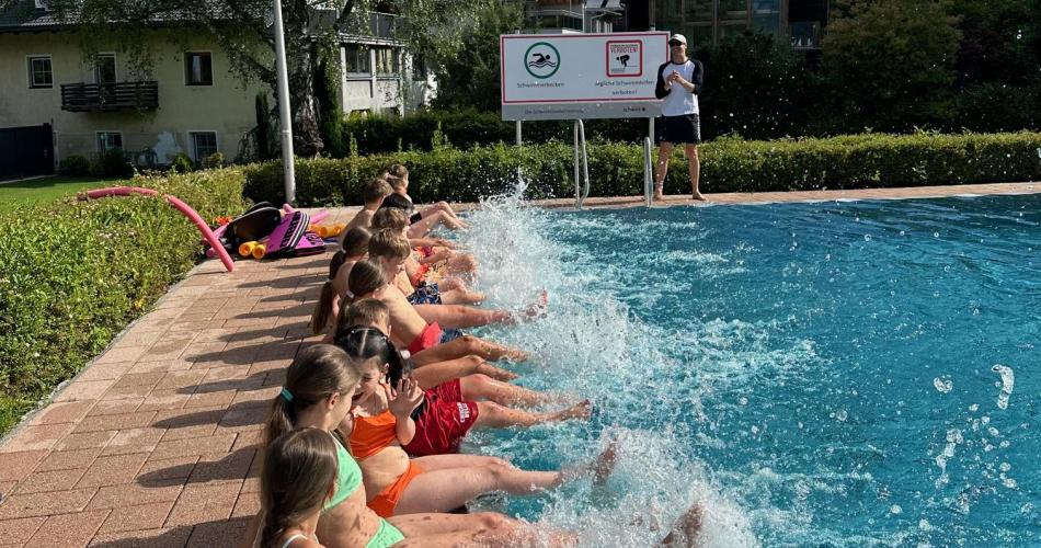 Schwimmtage im Schwazer Schwimmbad