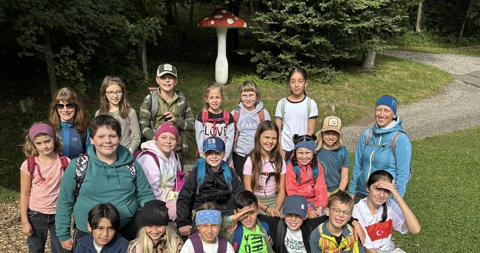 Ausflug zum Vomper Waldspielplatz