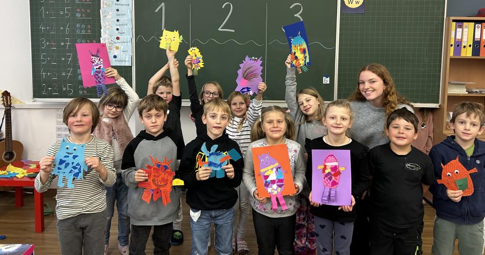 Kinder in der Klasse