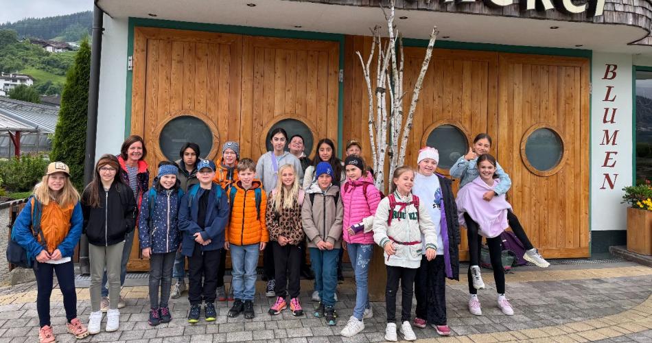 Besuch in der Gärtnerei