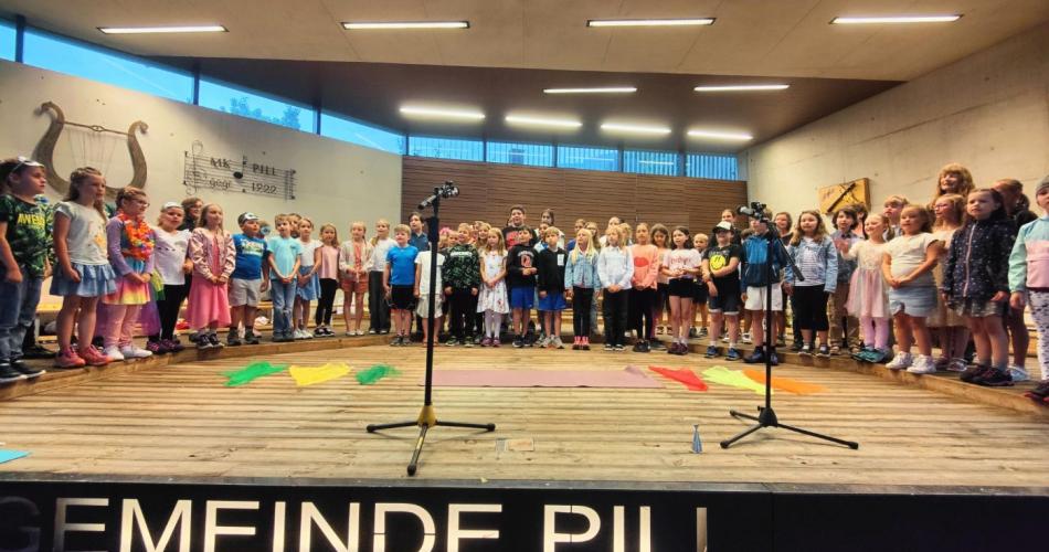 Kinder beim Sommerfest