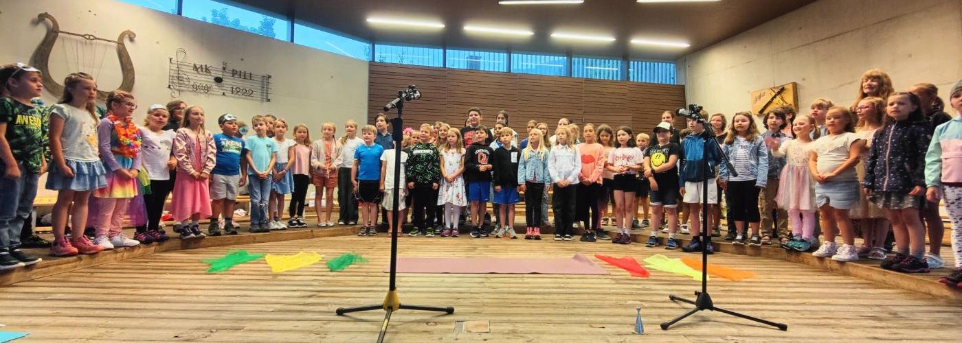 Kinder beim Sommerfest